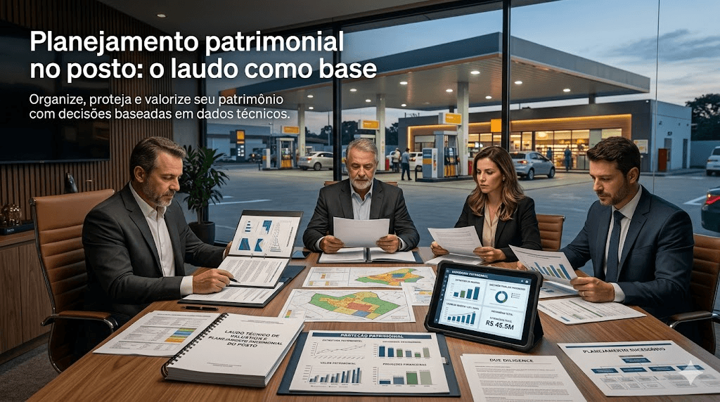 Planejamento patrimonial no posto: o laudo como base