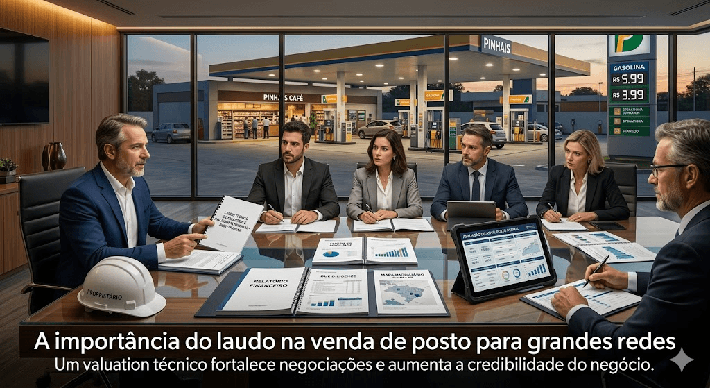 A importância do laudo na venda de posto para grandes redes