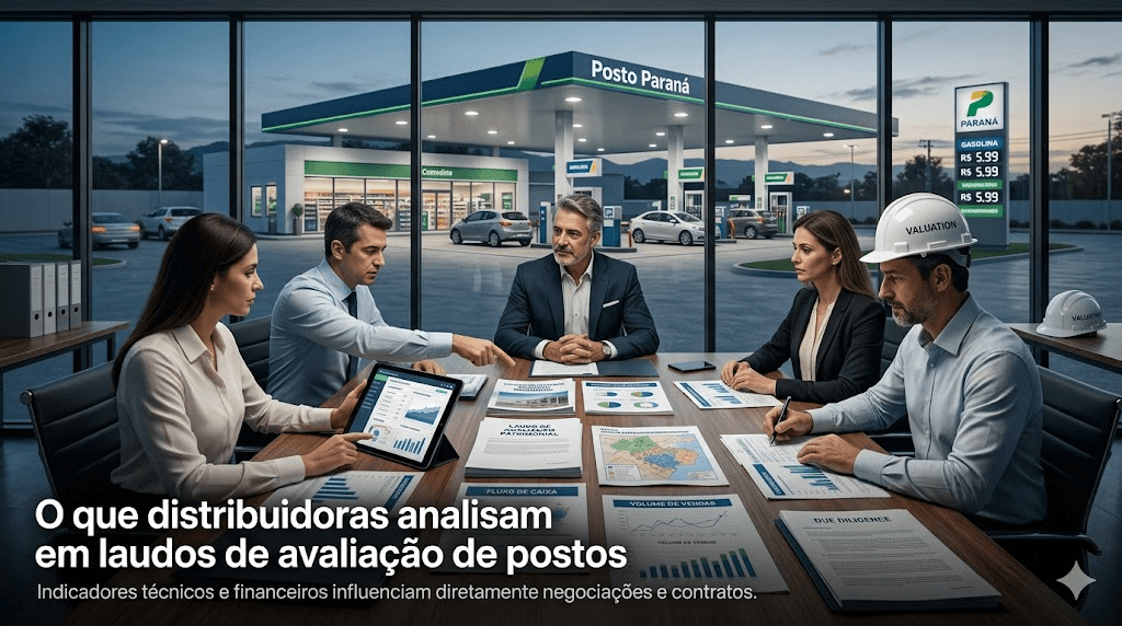 O que distribuidoras analisam em laudos de avaliação de postos