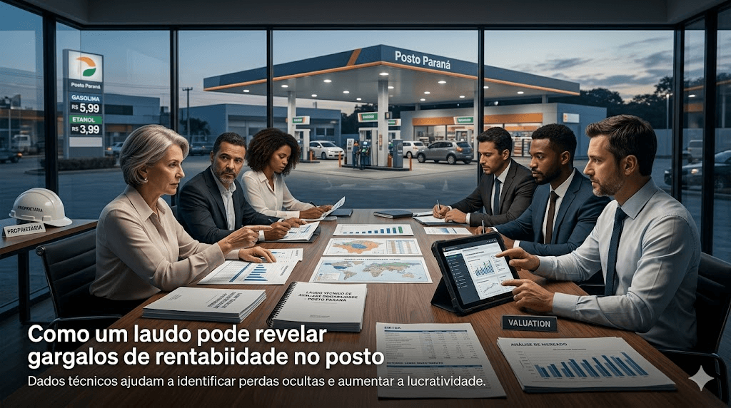 Como um laudo pode revelar gargalos de rentabilidade no posto