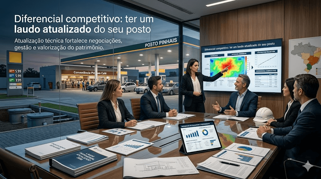 Diferencial competitivo: ter um laudo atualizado do seu posto