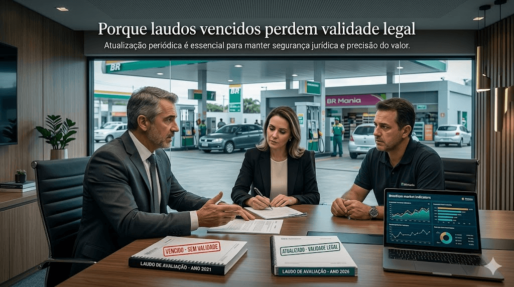 Por Que Laudos Vencidos Perdem Validade Legal: O Risco de Usar Avaliações Antigas em Postos