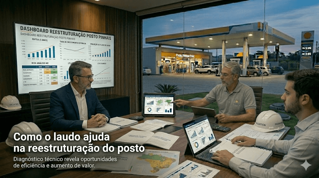 Como o Laudo Técnico Ajuda na Reestruturação de Postos: Diagnóstico, Estratégia e Valorização do Ativo