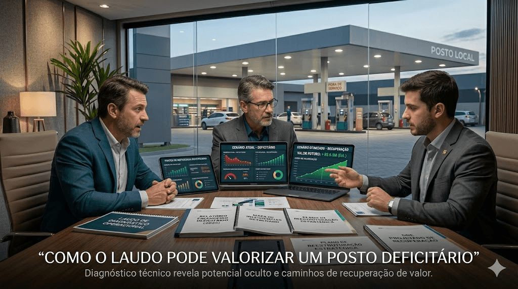 Como o Laudo Pode Valorizar um Posto Deficitário: Transformando Fraqueza em Oportunidade de Negócio
