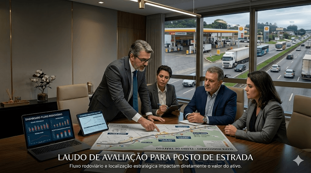 Laudo de Avaliação para Posto de Estrada: Particularidades, Riscos e Oportunidades na Beira da Rodovia