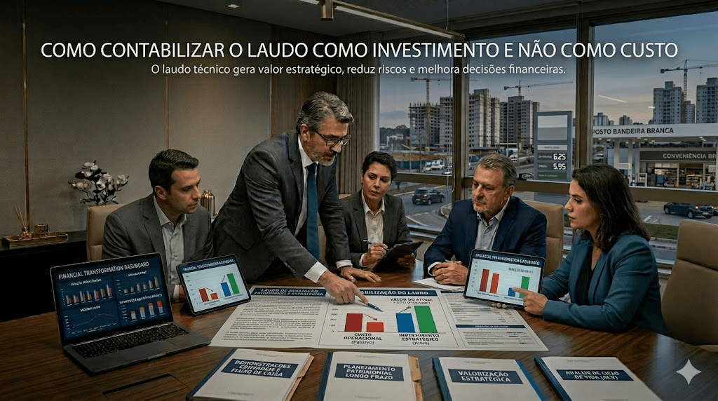 Como Contabilizar o Laudo de Avaliação como Investimento e Não como Custo: A Mentalidade que Transforma Despesa em Retorno