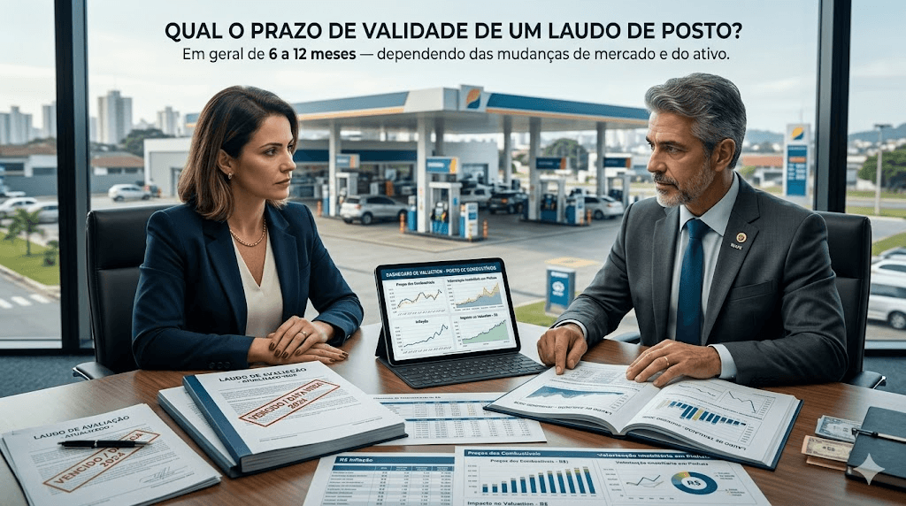 Qual o Prazo de Validade de um Laudo de Avaliação de Posto? O que Diz a Lei, a Norma e a Prática de Mercado
