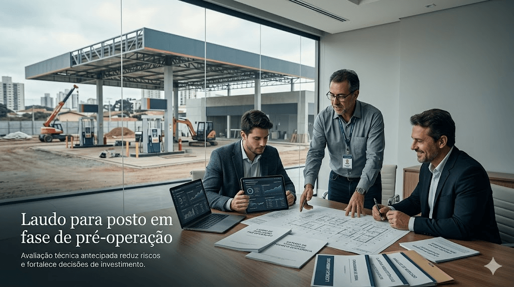 Posto em Fase de Pré-Operação: Como Elaborar um Laudo que o Mercado e os Bancos Respeitam