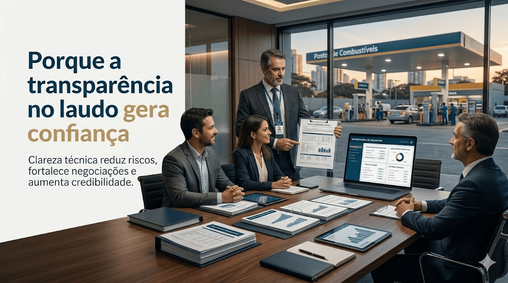 Laudo Transparente, Cliente Fiel: Por Que o Avaliador que Mostra o Passo a Passo Vence no Mercado