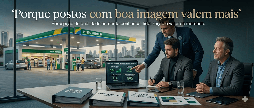 Posto com Boa Imagem Vale Mais: Como o Avaliador Quantifica a Reputação no Valuation