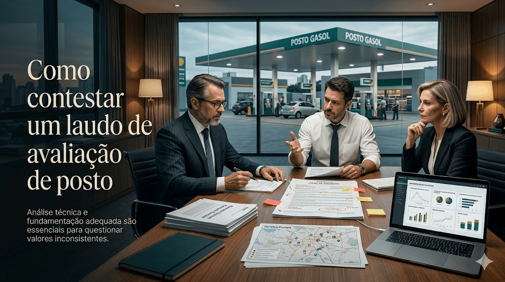 Contestação Técnica de Laudo de Posto: 7 Estratégias para Reverter um Valuation que Você Considera Injusto