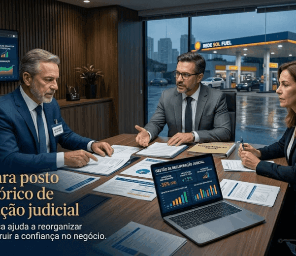 Posto com Histórico de Recuperação Judicial: Como Elaborar um Laudo que o Mercado, os Bancos e a Justiça Respeitam