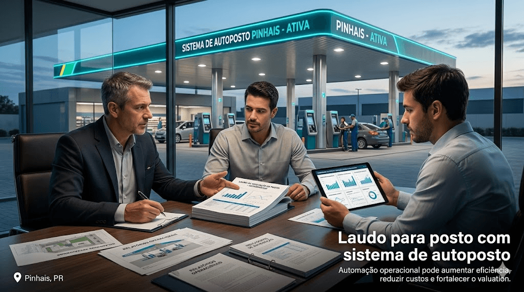 Posto Self-Service Vale Menos? Como Avaliar um Autoposto com Rigor Técnico (e o que os Bancos Pensam Disso)
