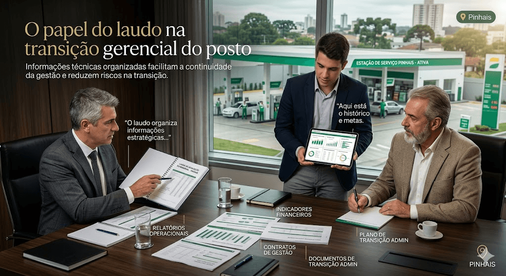 Troca de Comando no Posto: Por que o Laudo de Avaliação é a Ferramenta Mais Subestimada na Transição Gerencial