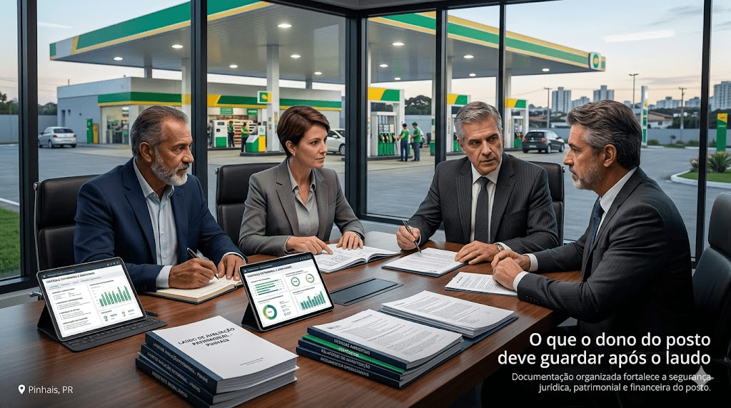 Laudo Entregue, e Agora? O que o Dono do Posto Deve Guardar (e Por que Isso Pode Valer Milhões)