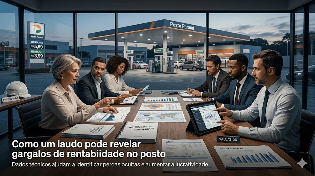 Como um laudo pode revelar gargalos de rentabilidade no posto