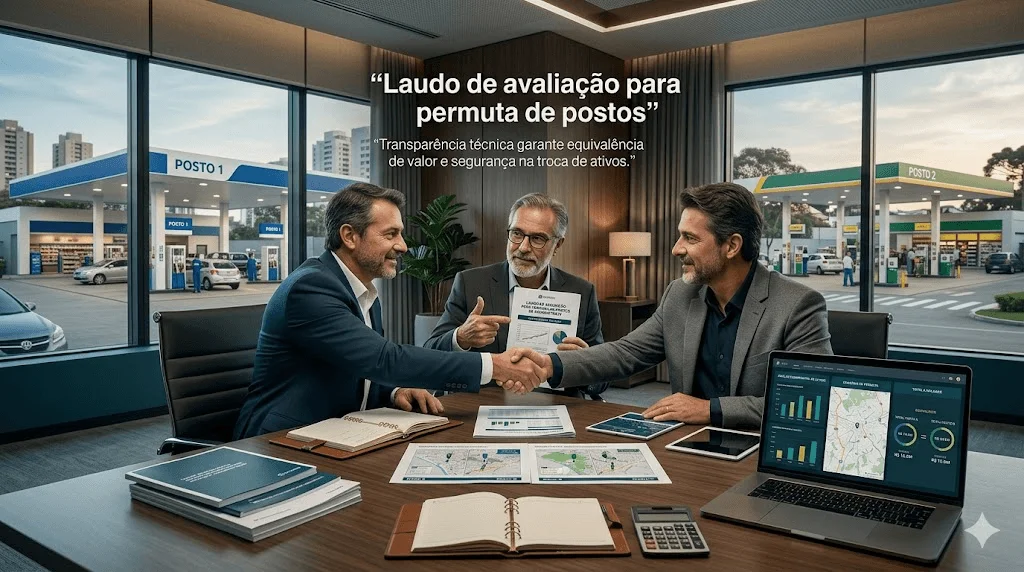 Laudo de Avaliação para Permuta de Postos: Como Garantir uma Troca Justa e Evitar Prejuízos