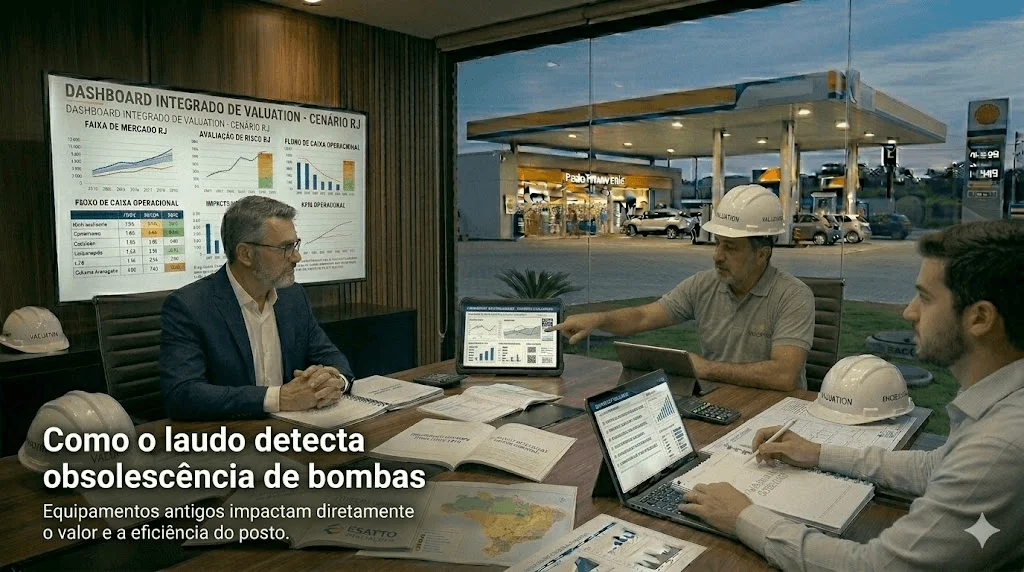 Laudo para Posto com Tanques Enterrados Antigos: Riscos, Depreciação e Impacto no Valor do Ativo