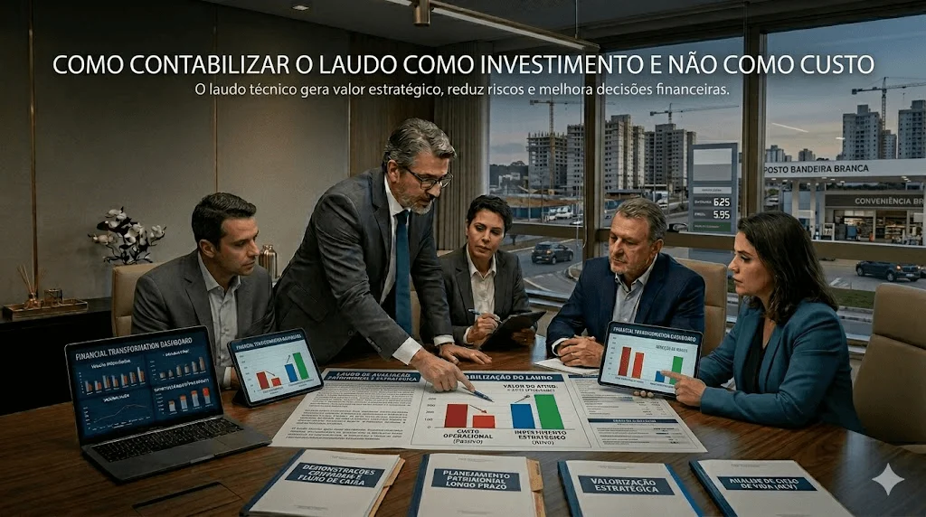 Como Contabilizar o Laudo de Avaliação como Investimento e Não como Custo: A Mentalidade que Transforma Despesa em Retorno