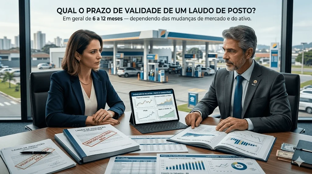 Qual o Prazo de Validade de um Laudo de Avaliação de Posto? O que Diz a Lei, a Norma e a Prática de Mercado