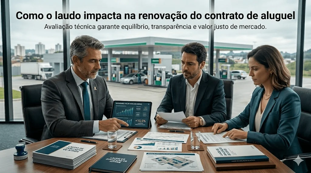 Como o Laudo de Avaliação Impacta a Renovação do Contrato de Aluguel de um Posto: Valor Justo, Poder de Negociação e Prevenção de Conflitos