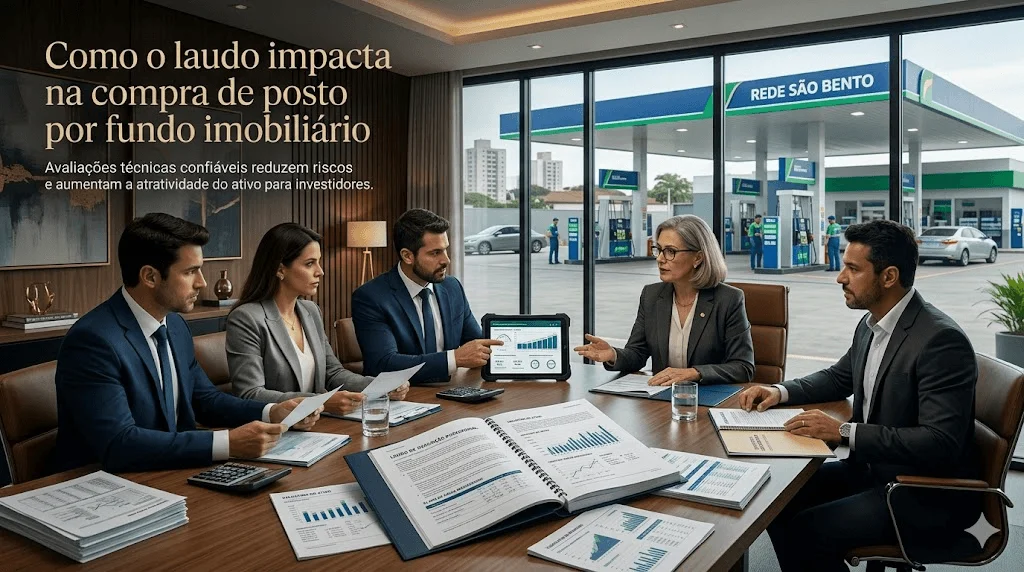Posto como Ativo de Fundo Imobiliário: O Que o Laudo de Avaliação Precisa Ter para Atrair Investidores e Aprovar na CVM