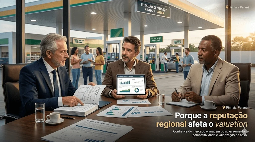 Boa Fama Vale Dinheiro: Como a Reputação Regional do Posto Afeta (e Muito) seu Laudo de Avaliação