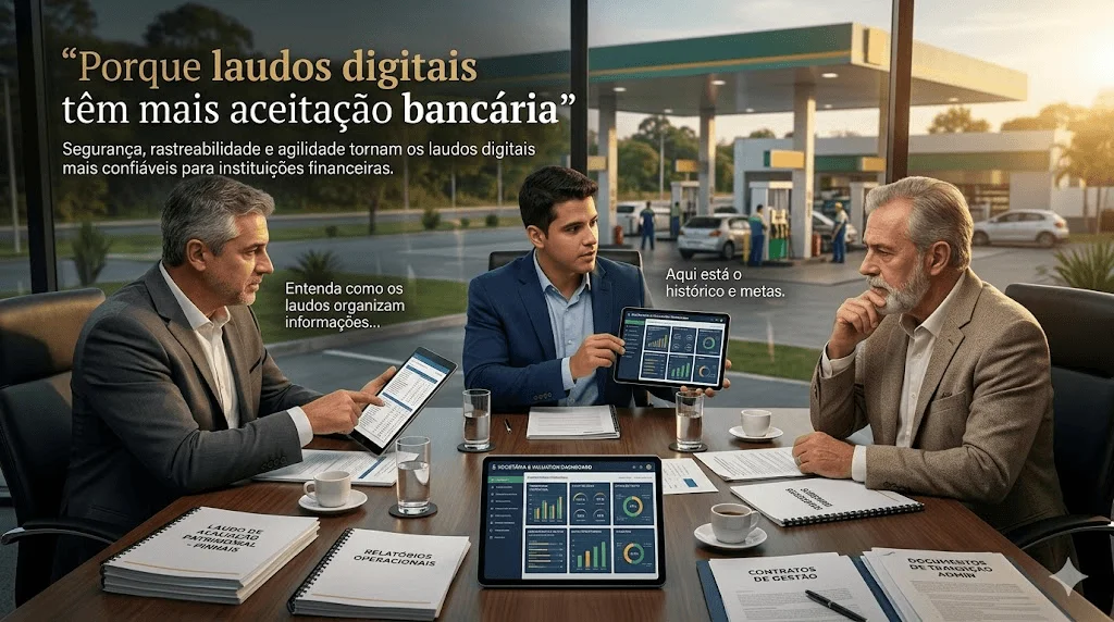 Laudo em Papel ou Digital? Por que os Bancos Estão Exigindo (e Preferindo) Avaliações 100% Digitais